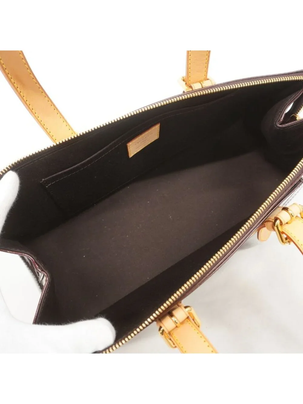 Louis Vuitton Handbag Vernis Rosewood Avenue Amarante